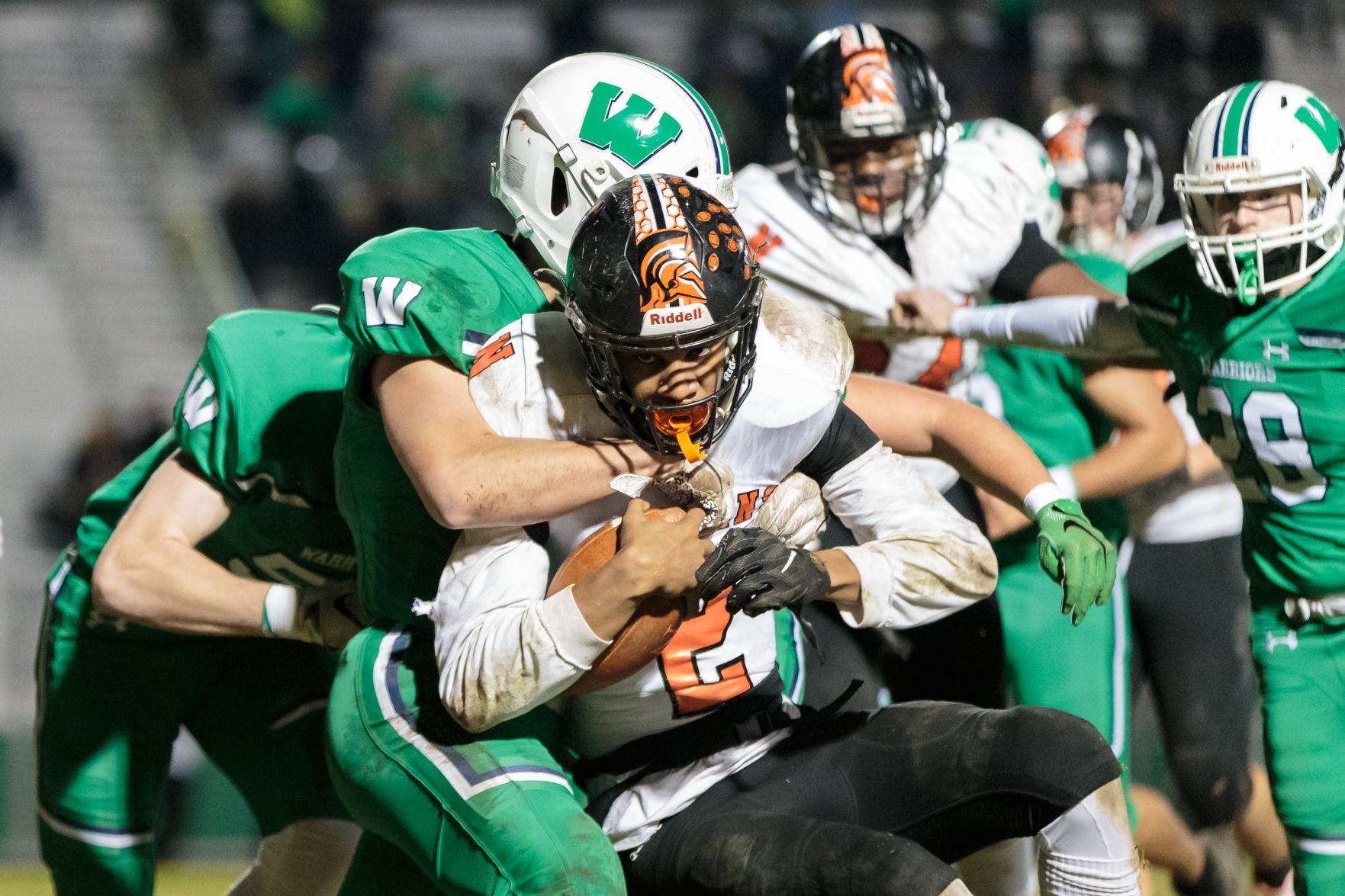 The Northwest Cabarrus Trojans fall to the Weddington Warriors in the third round of the 3AA State playoffs.